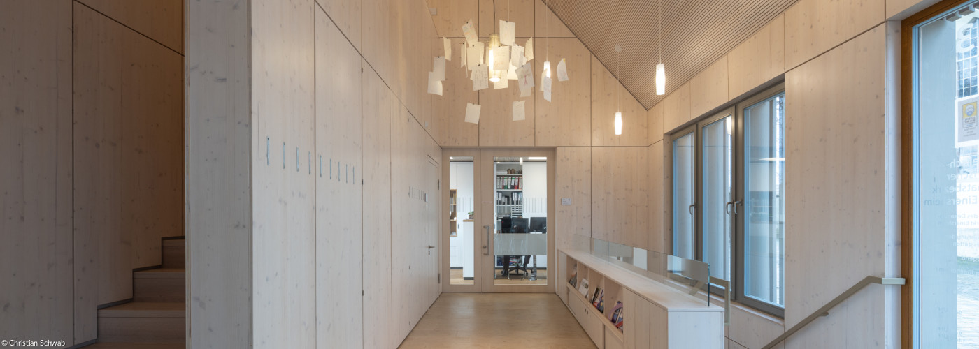 Blick ins Dekanatszentrum