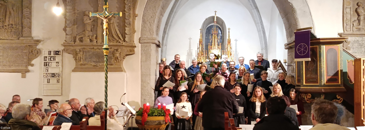 Adventssingen 2025 Markt Einersheim