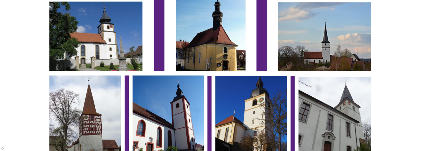 Kirchen der Pfarrei Ehegrund