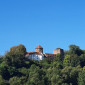 Burg Rieneck von der Ferne