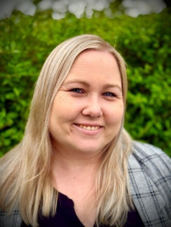 Carina Friedlein, Pfarramtssekretärin der unteren Region