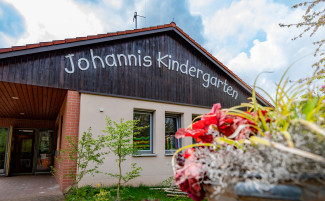 Außenansicht des Haus für Kinder Johannis in Markt Taschendorf