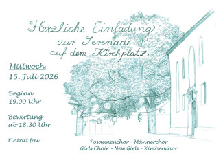 Serenade am Kirchplatz Markt Einersheim