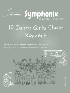 Jubiläumskonzert des Girls Choir am 26. September