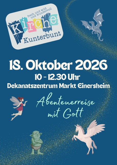 Kirche Kunterbunt in Markt Einersheim