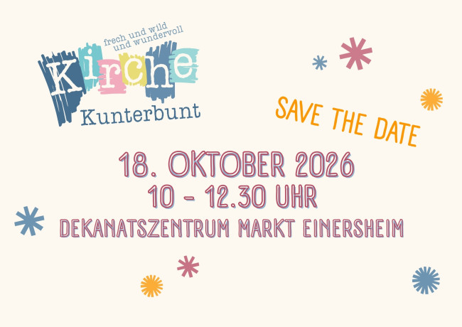 Kirche Kunterbunt in Markt Einersheim